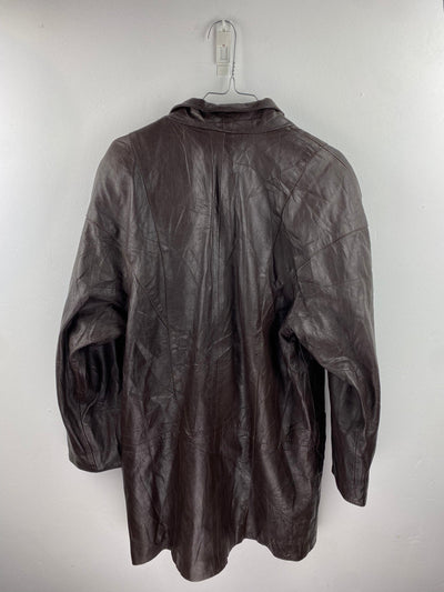 BROWN LEATHER JACKET SIZE M by - - LEATHER JACKET available on lyonsway.com for 44.95 . Perfect for BROWN, M, SALE, SIZE M, €25-€55 .