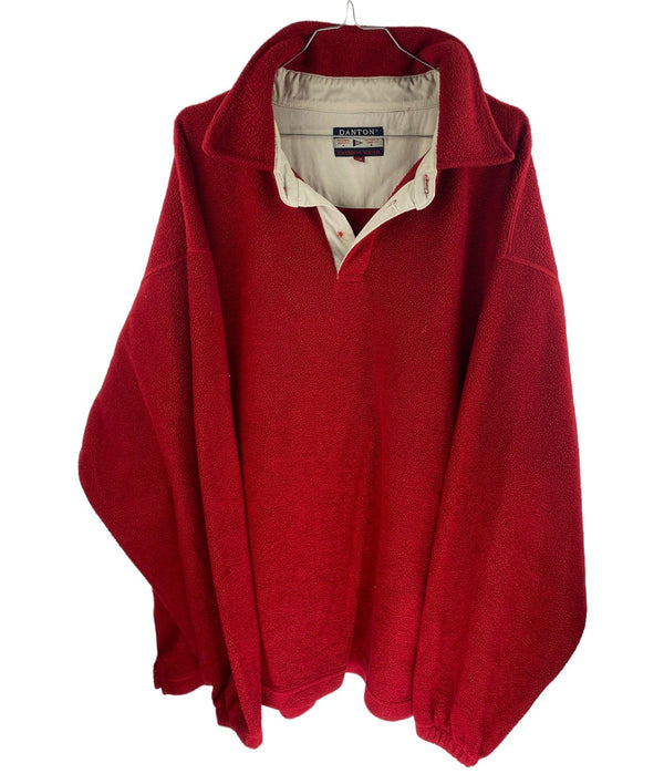 Daton Vintage Fleece/teddy Sweater Size XL by VINTAGE - available on lyonsway.com for 34.95 . Perfect for 25-55, OTHER BRANDS, RED, SIZE XL, XL .