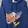 Disney Mickey Mouse Hoodie Size L Red Wing by Disney - HOODIE available on lyonsway.com for 54.95 . Perfect for BLUE, DISNEY, L, size L, €55-€75 .