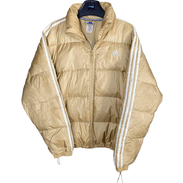 Gold Puffer Adidas Jacket Vintage Size M by ADIDAS - Coats & Jackets available on lyonsway.com for 54.95 . Perfect for ADIDAS, M, PUFFER, PUFFER JACKET, PUFFERJACKET, €25-€55 .