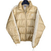 Gold Puffer Adidas Jacket Vintage Size M - Lyons way | Online Handpicked Vintage Clothing Store