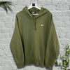 Green Nike Hoodie Size L - Lyons way | Online Handpicked Vintage Clothing Store