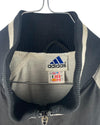 Grey Adidas Vintage Jacket Three Stripes Size L - Lyons way | Online Handpicked Vintage Clothing Store