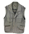 Grey Cargo Bodywarmer/ Vest Size L - Lyons way | Online Handpicked Vintage Clothing Store