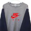 Grey Nike Air Sweater Vintage Size L by Nike - available on lyonsway.com for 29.95 . Perfect for GREY, L, NIKE, SALE, SIZE L, €25-€55 .