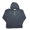Grey Nike Hoodie Size L Vintage by Nike - HOODIE available on lyonsway.com for 55.00 . Perfect for GREY, HOODIE, L, NIKE, SIZE L, €25-€55 .