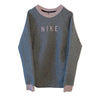 Grey Nike Spellout Sweater in Size S - Lyons way | Online Handpicked Vintage Clothing Store