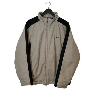 Grey Nike Winterjacket With Big Swoosh Size L by NIKE - WINTER JACKET available on lyonsway.com for 59.95 . Perfect for GREY, L, NIKE, PROMOTION, €55-€75 .