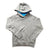 Grey Vintage Nike Hoodie in Size Xs - Lyons way | Online Handpicked Vintage Clothing Store