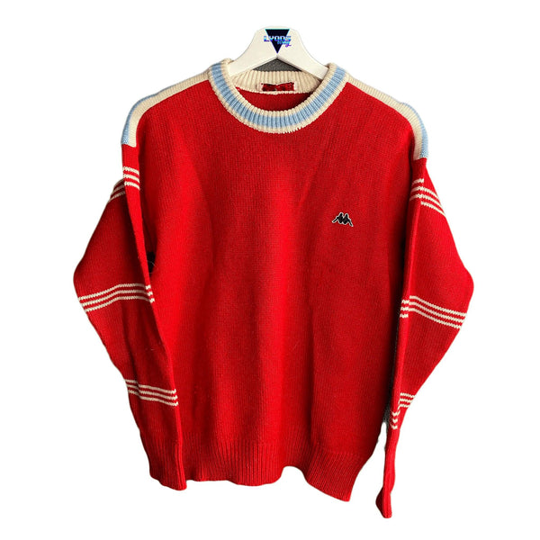 Kappa Vintage Wool Sweater Size M Rare by KAPPA - SWEATER available on lyonsway.com for 74.95 . Perfect for KAPPA, M, PROMOTION, RED, vintage, WINTER, €55-€75 .