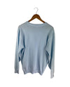 LACOSTE SWEATER V NECK SIZE L BABY BLUE - Lyons way | Online Handpicked Vintage Clothing Store