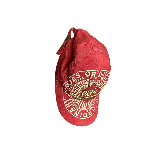LEVI CAP VINTAGE RED GOLD by levi - levi available on lyonsway.com for 12.00 . Perfect for CAP, HATS, LEVI, PROMOTION, RED, €0-€25 .