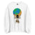 LYONS WAY EXCLUSIVE ATLAS SWEATER WHITE - Lyons way | Online Handpicked Vintage Clothing Store