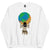 LYONS WAY EXCLUSIVE ATLAS SWEATER WHITE - Lyons way | Online Handpicked Vintage Clothing Store