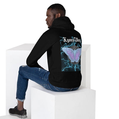 LYONS WAY EXCLUSIVE BUTTERLY HOODIE by Lyons way - available on lyonsway.com for 49.95 . Perfect for 25-55, BLACK., LYONSWAY, SIZE L, SIZE M, SIZE S, SIZE XL .