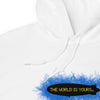 LYONS WAY EXCLUSIVE SCARFACE INSPIRED HOODIE BLACK/WHITE/BLUE - Lyons way | Online Handpicked Vintage Clothing Store