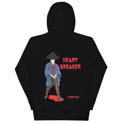 LYONS WAY "HEARTBREAKER" HOODIE - Lyons way | Online Handpicked Vintage Clothing Store