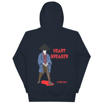 LYONS WAY "HEARTBREAKER" HOODIE - Lyons way | Online Handpicked Vintage Clothing Store