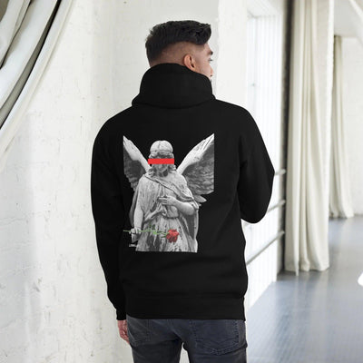 LYONS WAY UNISEX HOODIE ANGEL BLACK by Lyons way - available on lyonsway.com for 49.00 . Perfect for 25-55, BLACK, LYONSWAY, SIZE L, SIZE M, SIZE S, SIZE XL, XXL .