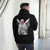 LYONS WAY UNISEX HOODIE ANGEL BLACK - Lyons way | Online Handpicked Vintage Clothing Store