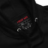 LYONS WAY UNISEX HOODIE ANGEL BLACK - Lyons way | Online Handpicked Vintage Clothing Store