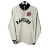 MITCHELL & NESS NBA RAPTORS HALF ZIPPER SWEATER SIZE L - Lyons way | Online Handpicked Vintage Clothing Store