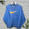 NIKE BIG SWOOSH SWEATER BLUE SIZE M by Nike - CREWNECK available on lyonsway.com for 68.94 . Perfect for BLUE, M, NIKE, SIZE M, €55-€75 .