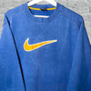 NIKE BIG SWOOSH SWEATER BLUE SIZE M by Nike - CREWNECK available on lyonsway.com for 68.94 . Perfect for BLUE, M, NIKE, SIZE M, €55-€75 .