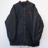 NIKE BLACK JACKET SPELLOUT VINTAGE SIZE L - Lyons way | Online Handpicked Vintage Clothing Store