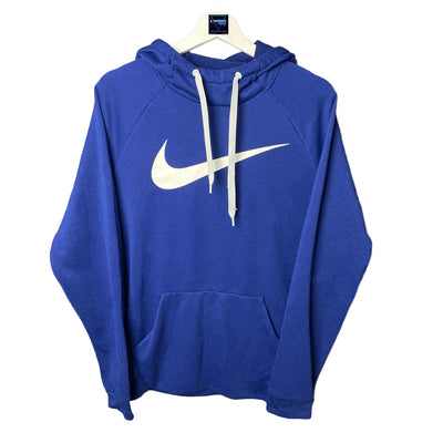 NIKE BLUE BIG SWOOSH HOODIE SIZE M by NIKE - HOODIE available on lyonsway.com for 34.95 . Perfect for BLUE, M, NIKE, SALE, SIZE M, €25-€55 .