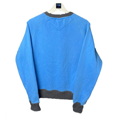 NIKE BLUE SWEATER COLLEGE SIZE M by Nike - CREWNECK available on lyonsway.com for 30.00 . Perfect for BABY BLUE, BLUE, M, NIKE, SALE, SIZE M, €25-€55 .