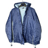 NIKE BLUE WINTER JACKET SPELLOUT SIZE L - Lyons way | Online Handpicked Vintage Clothing Store