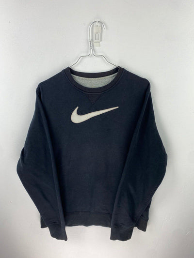 NIKE CENTRE BIG SWOOSH CREWNECK SWEATER IN SIZE S by Nike - CREWNECK available on lyonsway.com for 70.00 . Perfect for BLACK, NIKE, SIZE S, €55-€75 .