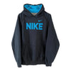 Nike Hoodie Blue/black Xs Spellout by Nike - HOODIE available on lyonsway.com for 44.95 . Perfect for BLUE, HOODIE, NIKE, PROMOTION, spellout, vintage, XS, €25-€55 .