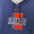 NIKE NBA ILLINOIS HOODIE SIZE L - Lyons way | Online Handpicked Vintage Clothing Store
