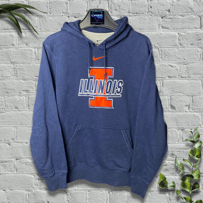 NIKE NBA ILLINOIS HOODIE SIZE L by Nike - available on lyonsway.com for 54.95 . Perfect for BLUE, NIKE, SIZE L, €25-€55 .