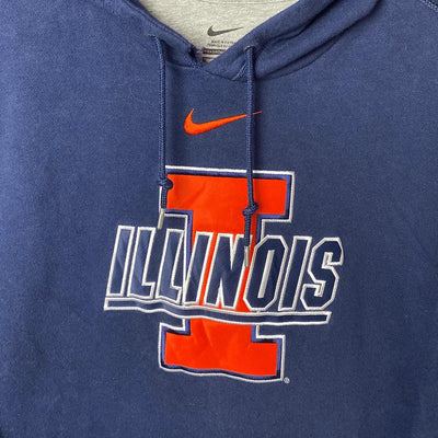 NIKE NBA ILLINOIS HOODIE SIZE L by Nike - available on lyonsway.com for 54.95 . Perfect for BLUE, NIKE, SIZE L, €25-€55 .