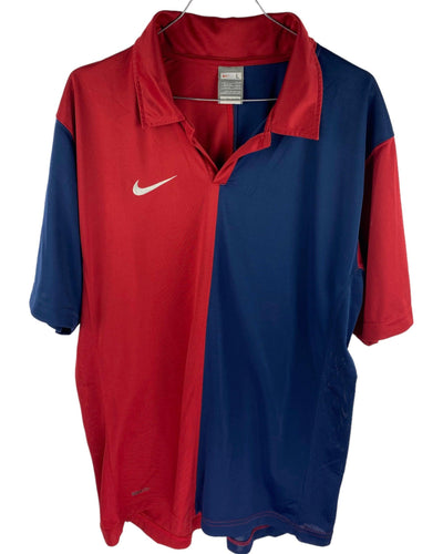 NIKE POLO SHIRT BLUE/RED SIZE L by NIKE - available on lyonsway.com for 20.00 . Perfect for BLUE, L, NIKE, RED, SIZE L, €0-€25 .