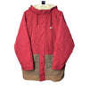 NIKE RED PARKA JACKET VINTAGE RARE THERMOLITE MICRO INSULATION SIZE L - Lyons way | Online Handpicked Vintage Clothing Store