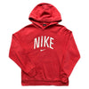 Nike Red Spellout Hoodie Size S by Nike - HOODIE available on lyonsway.com for 44.95 . Perfect for CREWNECK, HOODIE, NIKE, OVERSIZED, PROMOTION, RED, S, €55-€75 .