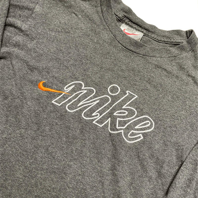 NIKE SPELLOUT LONGSLEEVE SHIRT SIZE M by Nike - shirt available on lyonsway.com for 15.00 . Perfect for GREY, M, NIKE, SALE, SHIRT, SIZE M, €0-€25 .