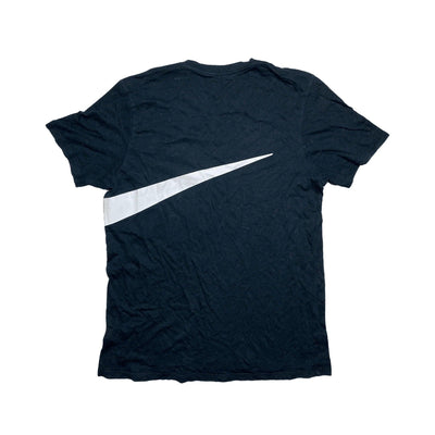 NIKE T-SHIRT WITH BIG SWOOSH SIZE M by Nike - t-shirt available on lyonsway.com for 11.95 . Perfect for BLACK, M, NIKE, SALE, SIZE M, €0-€25 .