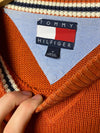 ORANGE TOMMY HILFIGER SWEATER SIZE M - Lyons way | Online Handpicked Vintage Clothing Store