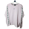 PINK NIKE CENTRE SWOOSH SWEATER SIZE M - Lyons way | Online Handpicked Vintage Clothing Store