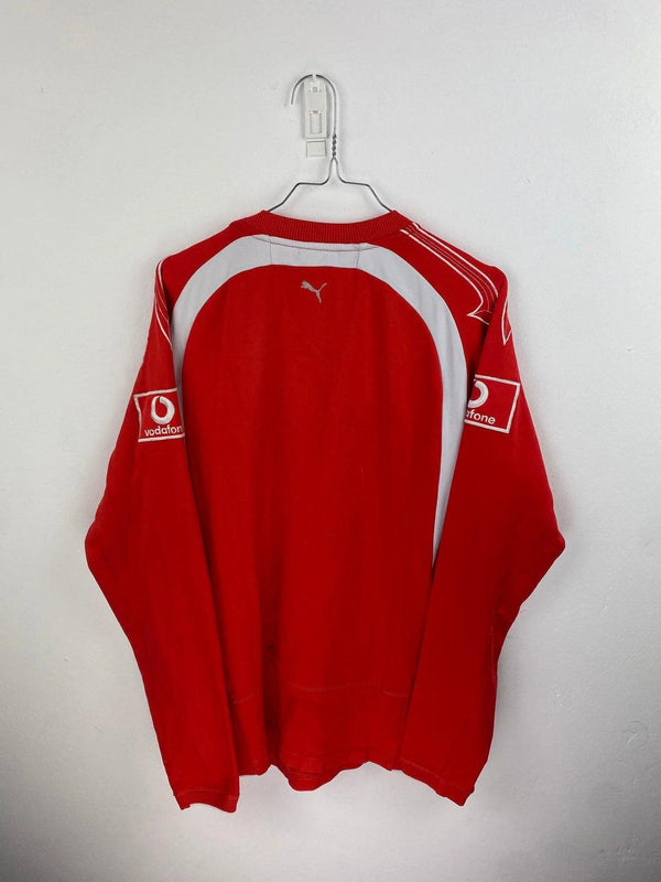 PUMA X FERRARI SWEATER RED SIZE M Lyons way Online Handpicked Vintage Clothing Store