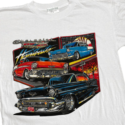 RACE CAR SHIRT CHEVROLET PRINT GRAPHIC TEE SIZE M by RACE SHIRT - T-SHIRT available on lyonsway.com for 29.95 . Perfect for graphic t-shirt, M, PROMOTION, RACE, SHIRT, T-SHIRT, TEE, WHITE, €25-€55 .