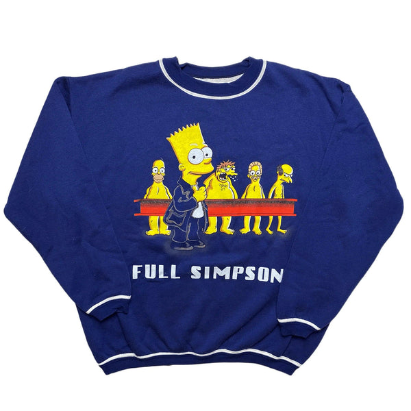 Rare Blue Simpsons Sweater Size L - Exclusive Vintage Collectible by SIMPSONS - SWEATER available on lyonsway.com for 65.00 . Perfect for BLUE, DARK BLUE, L, SIMPSONS, SIZE L, ULTRA RARE, €55-€75 .