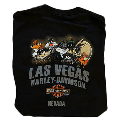 RARE OFFICIAL HARLEY DAVIDSON X LOONEY TUNES T-SHIRT LAS VEGAS SIZE S by Harley davidson - t-shirt available on lyonsway.com for 74.95 . Perfect for BLACK, HARLEY DAVIDSON, LOONEY TUNES, LOONEY TUNES/ WARNER BROS, PROMOTION, S, €75-€100 .