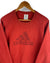 Red Adidas Crewneck/Sweater Size L - Lyons way | Online Handpicked Vintage Clothing Store