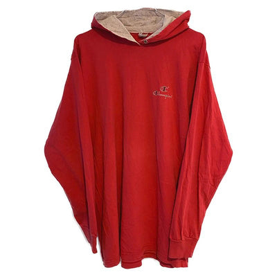 Red Champion Vintage Hoodie in Size L by champion - hoodie available on lyonsway.com for 44.95 . Perfect for CHAMPION, L, PROMOTION, RED, €0-€25 .